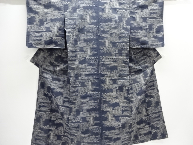 JAPANESE KIMONO / TSUMUGI / WOVEN SARASA